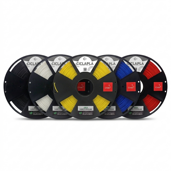 Pack de filamentos PLA Colores Primarios