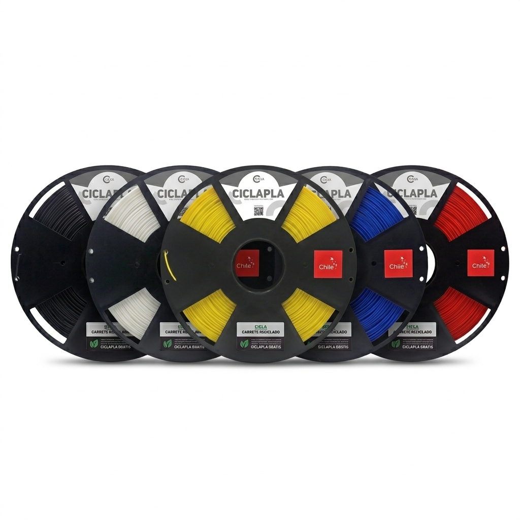 Pack de filamentos PLA Colores Primarios